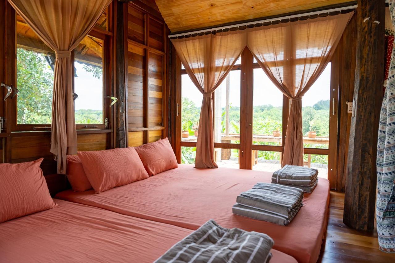Moc An Nhien Farmstay Plây Ku Exterior foto