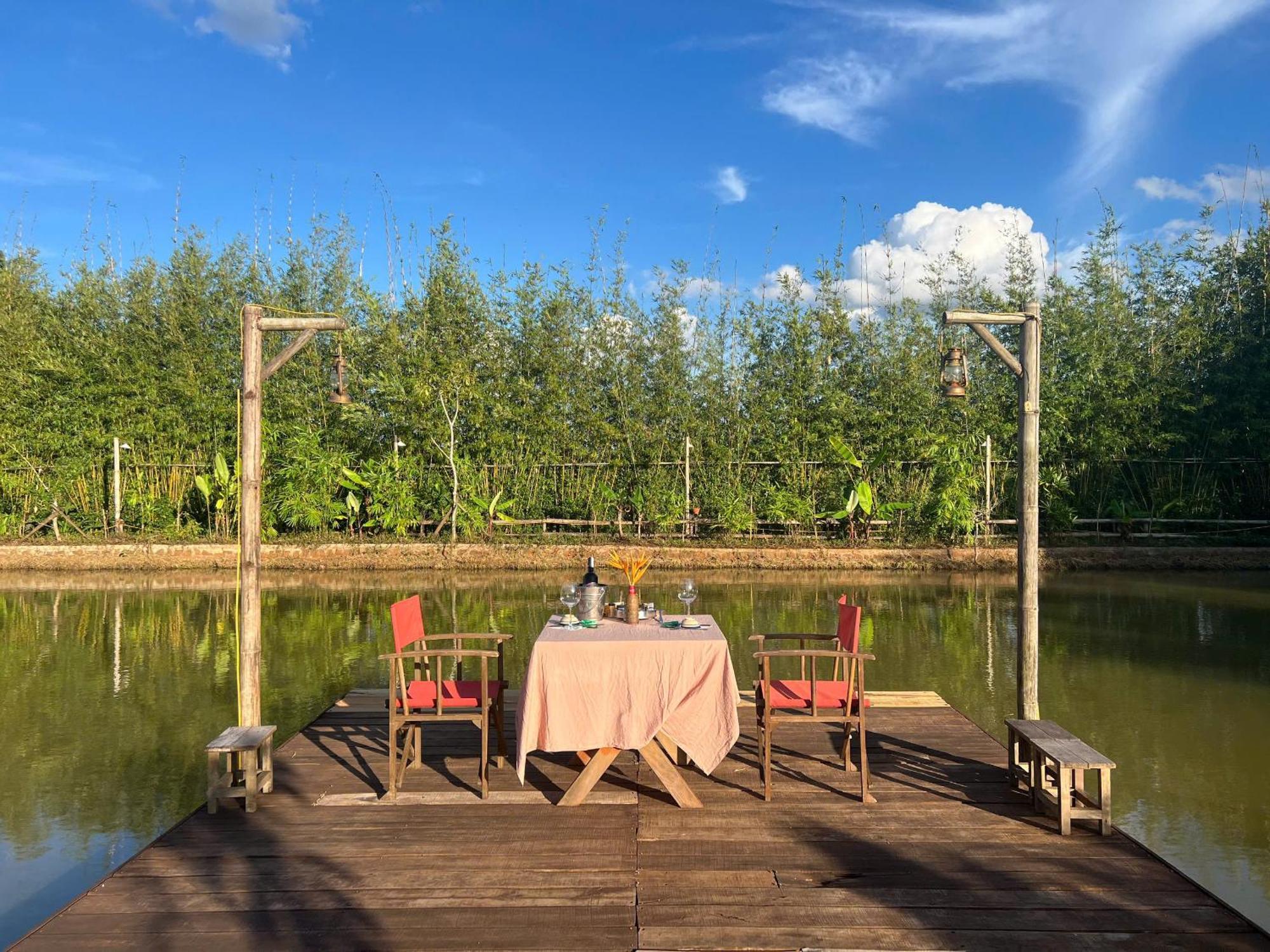 Moc An Nhien Farmstay Plây Ku Exterior foto